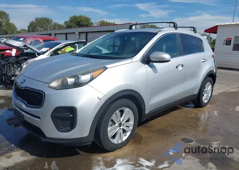 2017 Kia Sportage Lx из США, поврежденный, VIN KNDPM3AC4H7227630